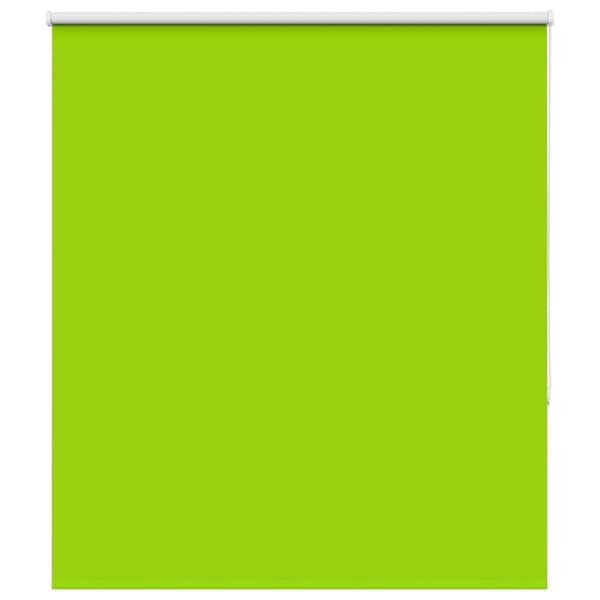 Rullgardin mörkläggning blad grön 130x150 cm tyg bredd 126,6 cm