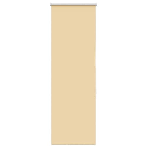 Rullgardin mörkläggningsbeige 45x130 cm tygbredd 40,7 cm