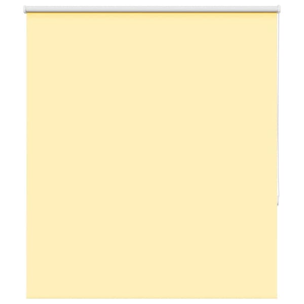 Rullgardin mörkläggningsgul 125x175 cm tygbredd 121,6 cm