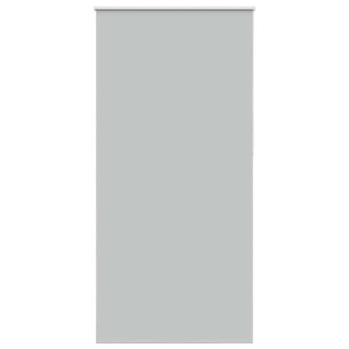 Rullgardin mörkläggning ljusgrå 100x210 cm tyg bredd 95,7 cm