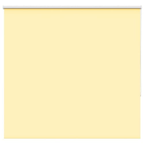 Rullgardin mörkläggningsgul 160x150 cm tyg bredd 156,6 cm