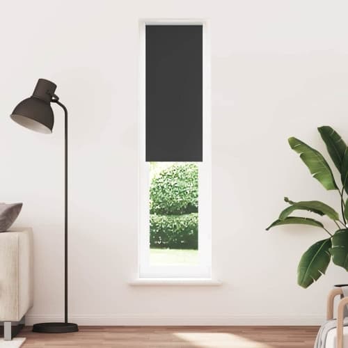 Rullgardin mörkläggning svart 60x210 cm tyg bredd 55,7 cm