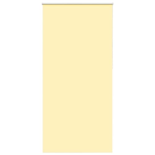 Rullgardin mörkläggningsgul 95x210 cm tyg bredd 90,7 cm