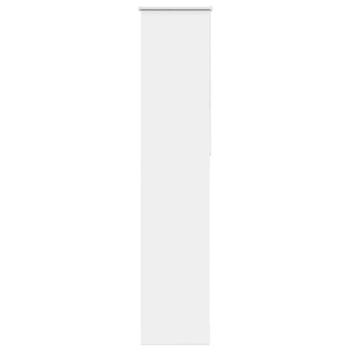 Rullgardin mörkläggning vit 50x230 cm tyg bredd 45,7 cm