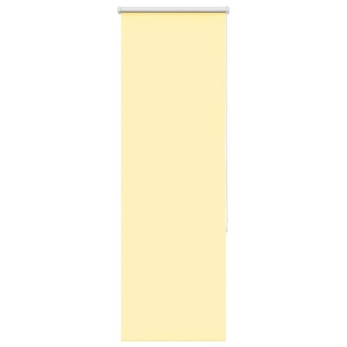 Rullgardin mörkläggningsgul 60x150 cm tyg bredd 55,7 cm