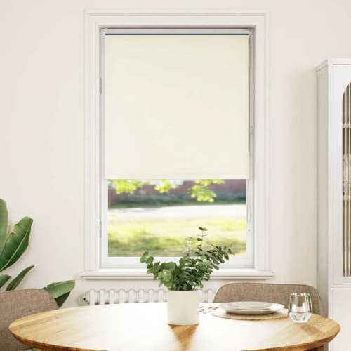 Rullgardin mörkläggning naturvit 80x130 cm tygbredd 75,7 cm