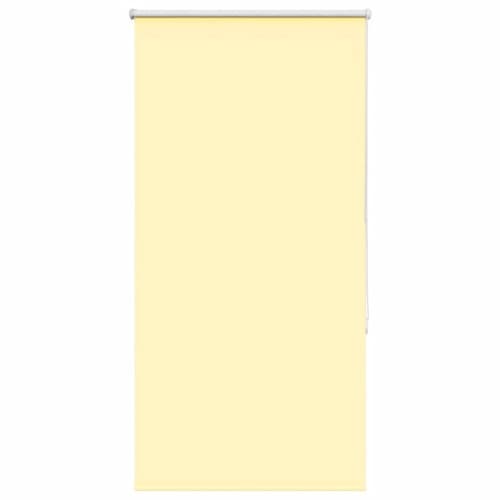 Rullgardin mörkläggningsgul 70x175 cm tyg bredd 65,7 cm