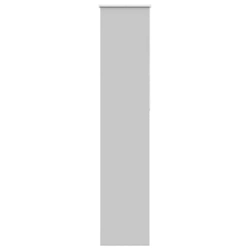 Rullgardin mörkläggning ljusgrå 40x210 cm tyg bredd 35,7 cm