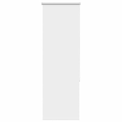 Rullgardin mörkläggningsgardin vit 50x175 cm tyg bredd 45,7 cm