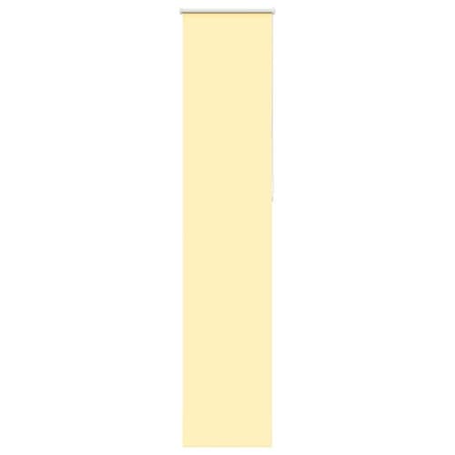 Rullgardin mörkläggningsgul 50x210 cm tyg bredd 45,7 cm