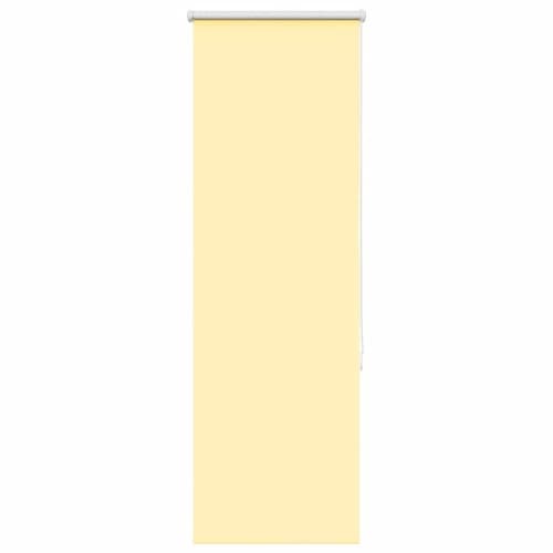 Rullgardin mörkläggningsgul 45x130 cm tygbredd 40,7 cm