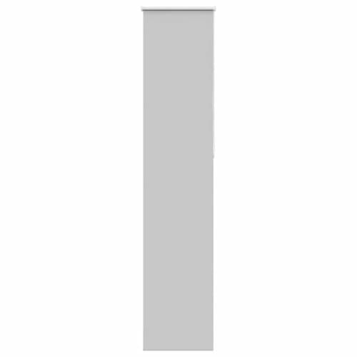 Rullgardin mörkläggning ljusgrå 45x210 cm tygbredd 40,7 cm