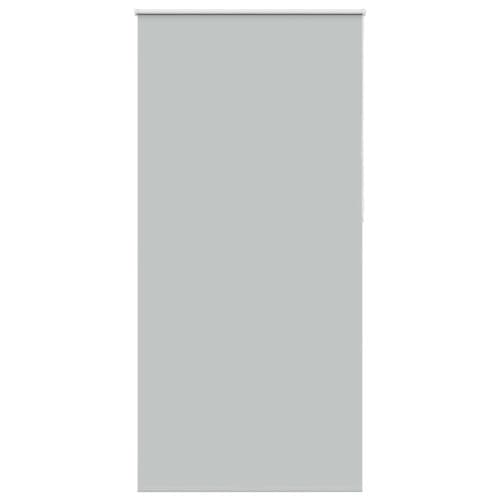 Rullgardin mörkläggning ljusgrå 95x210 cm tyg bredd 90,7 cm
