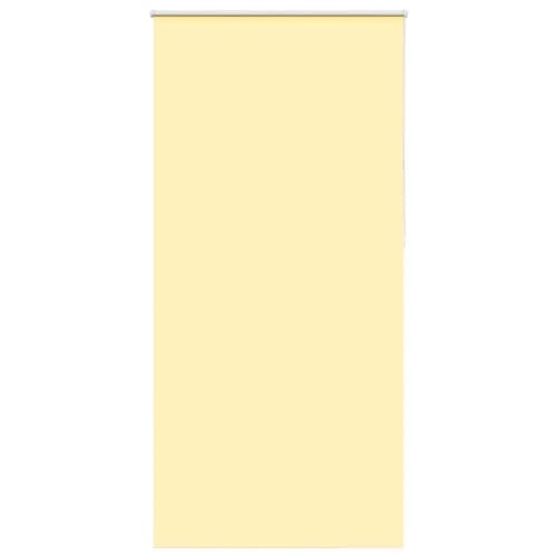 Rullgardin mörkläggningsgul 90x230 cm tyg bredd 85,7 cm