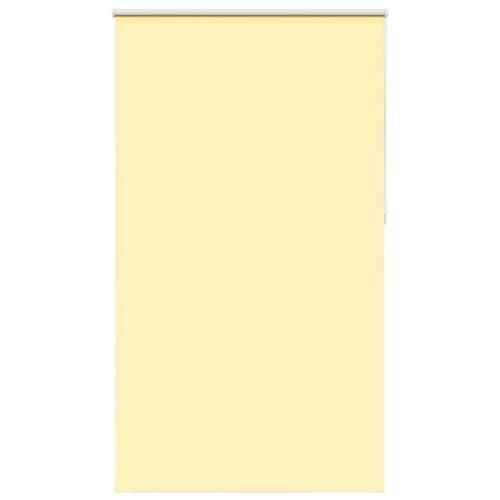 Rullgardin mörkläggningsgul 135x230 cm tygbredd 131,6 cm