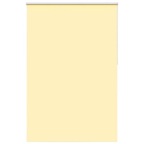 Rullgardin mörkläggningsgul 145x230 cm tyg bredd 141,6 cm