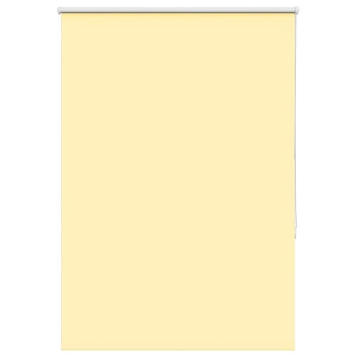 Rullgardin mörkläggningsgul 100x150 cm tygbredd 95,7 cm