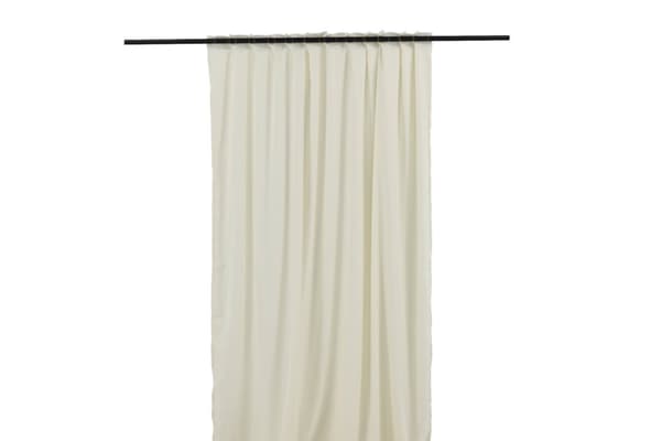 Rumsförmörkande Sammetsgardin 2-pack Kristallglans Offwhite