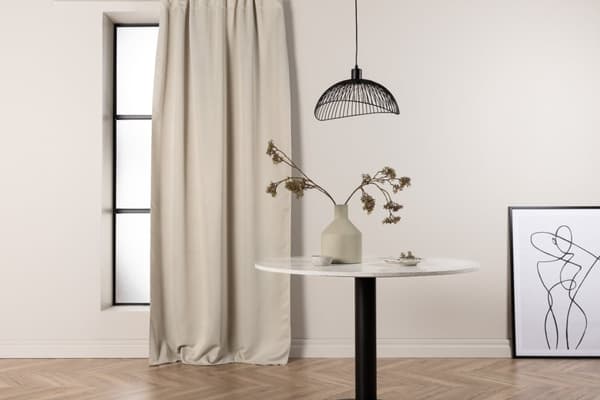 Mörkläggande Gardin 2-pack Molndans Beige