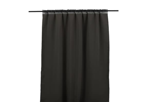 Mörkläggande Gardin 2-pack Molndans Mörkgrå