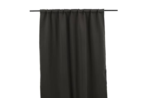 Mörkläggande Gardin 2-pack Molndans Mörkgrå