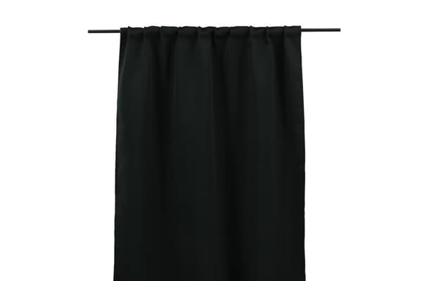 Mörkläggande Gardin 2-pack Molndans Svart