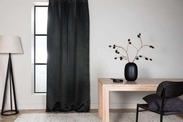 Mörkläggande Gardin 2-pack Molndans Svart