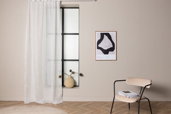 Linnegardin-look 2-Pack Vardoft Vit
