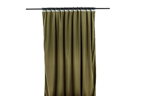Sammetsgardin 2-pack Lavendelvind Grön
