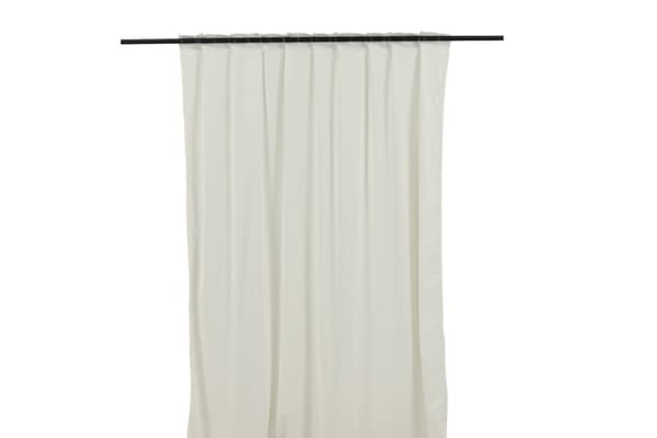 Sammetsgardin 2-pack Lavendelvind Vit