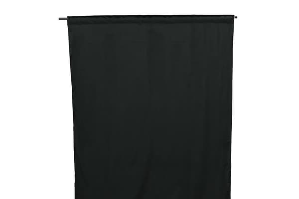 Sammetsgardin 2-pack Lavendelvind Svart