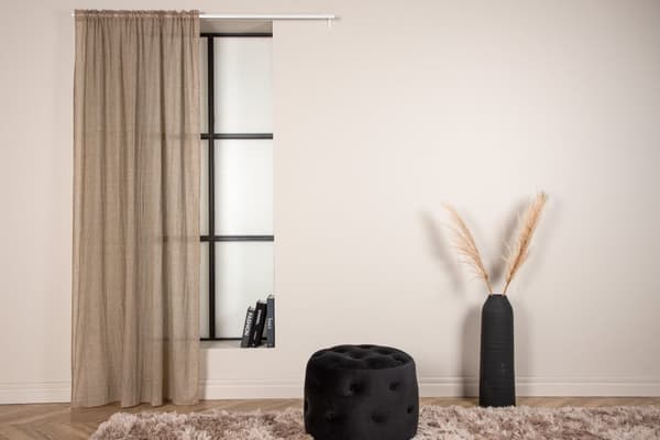 Linnegardin-look 2-Pack Rosendimma Brun