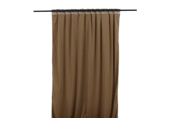 Sammetsgardin 2-pack Lavendelvind Sand