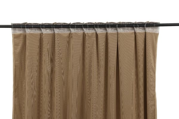 Sammetsgardin 2-pack Lavendelvind Sand