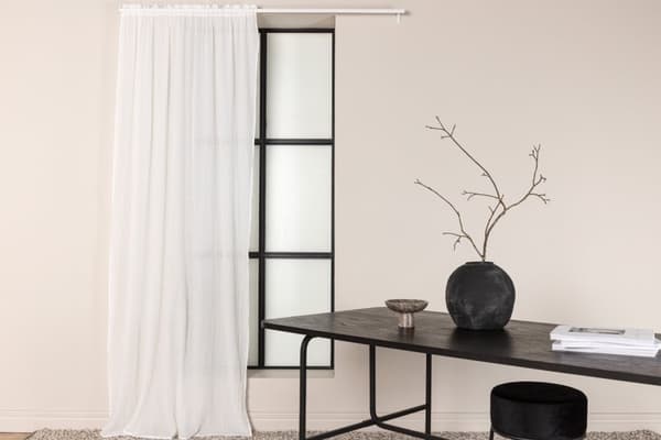 Linnegardin-look 2-Pack Rosendimma Vit