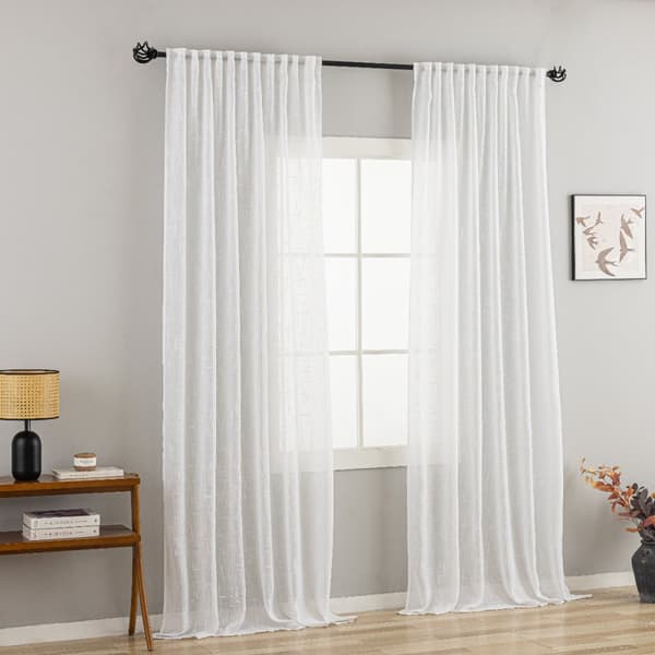 Linnegardin-look 2-Pack Kristina Vit