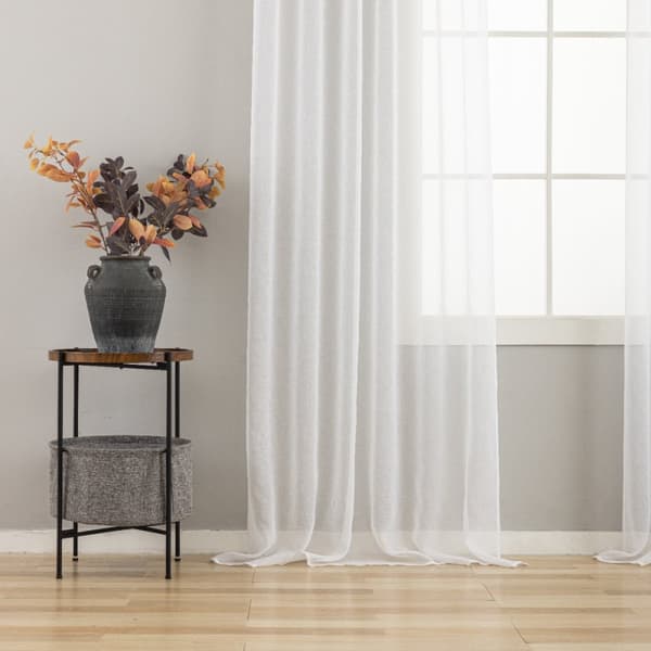 Linnegardin-look 2-Pack Ellinor Vit