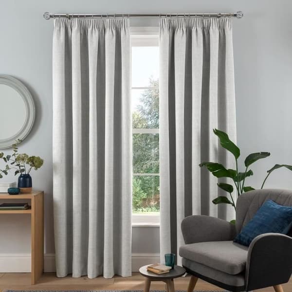 Sleepdown Mörkläggande Thermoisolerade Gardiner för Sovrum och Vardagsrum - Grå - 2 Paneler