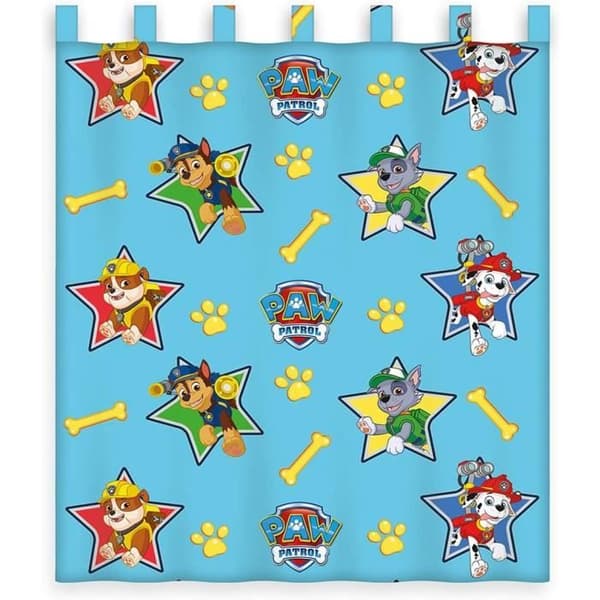 'Rideau - Herding - La Pat' Patrouille - Transparent - 140 x 160 cm - Polyester Oeko-Tex'