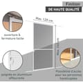 Miniatyrbild 4 av 4: Windhager 04317 Skärm för skjutdörrar Expert Insektskydd Expert Aluminiumram för dörrar 120 x 240 cm Blå