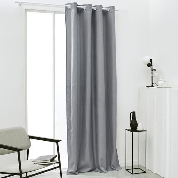 IDAG Essential Uni Värmeisoleringsgardin - 140 x 240 cm - Stål