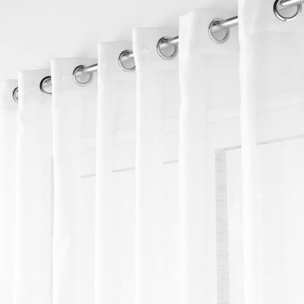 speciell burspråksgardin 400 x 240 cm sandsegel Lissea White