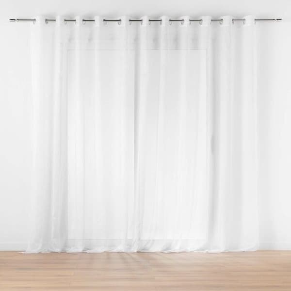 speciell burspråksgardin 400 x 240 cm sandsegel Lissea White