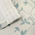 Miniatyrbild 4 av 4: Gardin - dubbla gardiner Curtina - BDTDE66900LK1 - Bird Trail Dubbla plisségardiner i Duck Blue Jacquard 168 x 228 cm