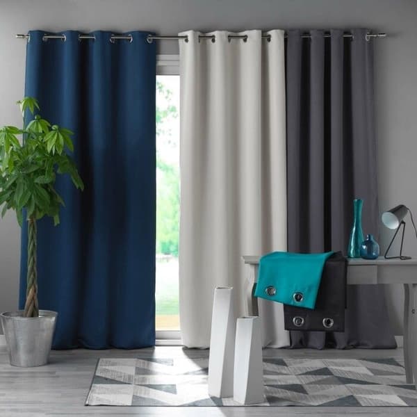 Mörkläggningsgardin - DOUCEUR D'INTERIEUR - OCCULT CARMIN - 140x240 cm - 100 % polyester
