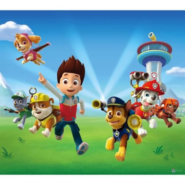 Gardiner - Paw Patrol - Ryder - 2 st 90x160 cm - Polyester - Kan tvättas i maskin
