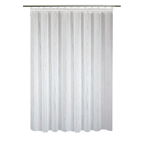 Anna Cortina 888804Voilage webgardine randig grå, 175x 600cm - 888804-175x600-06-grå