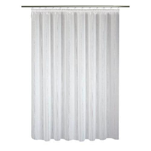 Anna Cortina 888804Voilage webga rdine rayures, grå, 120x 600cm - 888804-120x600-06-grå