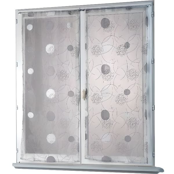 HomeMaison Grey 60 x 120 cm Rak glasering i Organza Brod med månmotiv - 812814