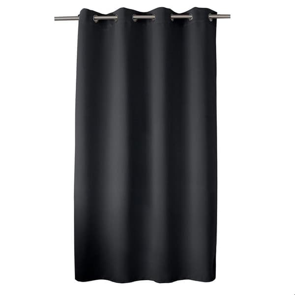 Vanlig mörkläggningsgardin - Mörkgrå - 140 x 180 cm - Syntet - Öljar